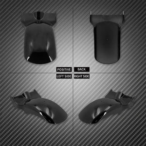 Garde-Boue Arrière Court sans Feu (Short Fender) - Harley-Davidson Softail Fat Boy, Breakout & FXDR 2018-Up – photo 4/7