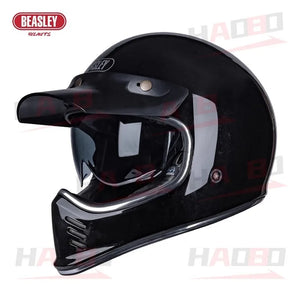 Casque moto intégral rétro - vue produit - vue 18
