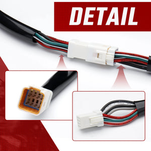 Kit de Rallonge Faisceau CAN-Bus / Throttle-by-Wire (6" à 16") - Harley-Davidson Pan America, CVO Street/Road Glide – photo 6/11