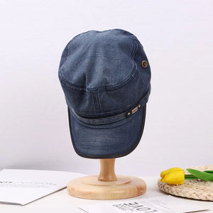 Casquette homme en coton beige - vue 2