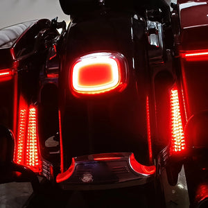 Feux LED de Remplissage d'Aile avec Clignotant/Stop Intégrés - Harley-Davidson Touring 2014-2023 – photo 3/7