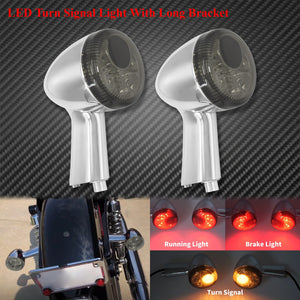 Clignotants arrière LED avec feu stop et veilleuse pour Harley-Davidson Sportster XL 883, 1200, Iron, Roadster, Super Low 1992-2022 – photo 12/12