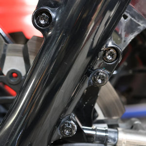 Kit de Boulons Titane Garde-boue Avant / Adaptateur d'Étrier Radial pour Harley Touring, Softail, Sportster – photo 3/14