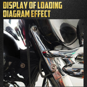 Supports avant d'arrimage de fourche (tie down) - Harley Touring Road King, Electra Street Glide, Ultra Limited 1993-2023 – photo 1/8