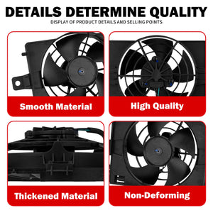 Ventilateur de radiateur noir pour moto BMW R1200 RT - vue 5