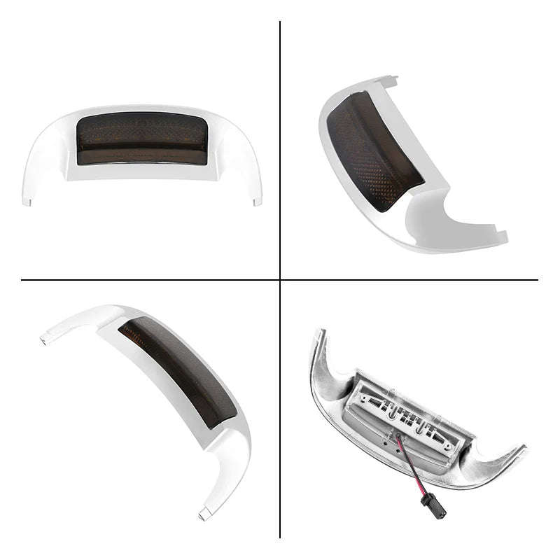 Embout de garde-boue avant LED pour Harley Touring - vue 2