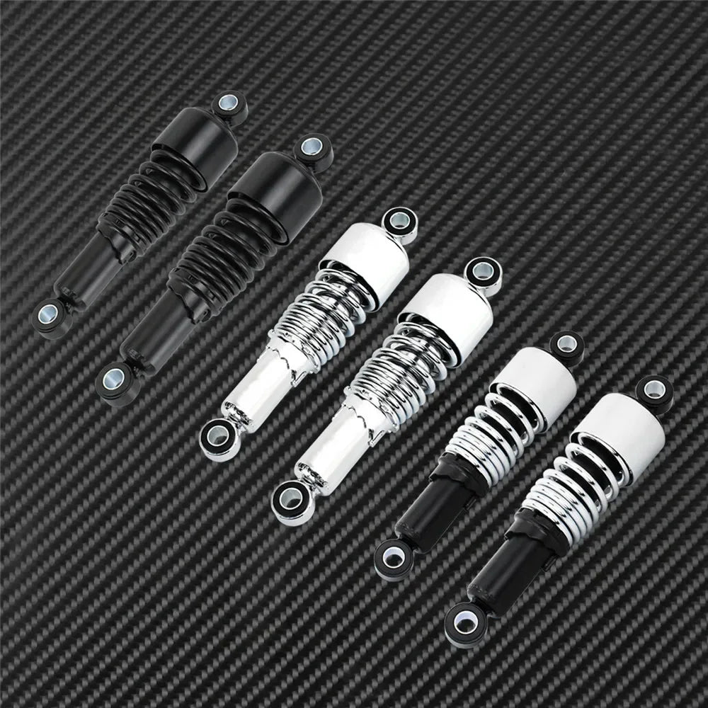 Paire d'Amortisseurs Arrière Réglables 267mm - Harley Sportster XL883/1200, Touring, Dyna, Road King, Electra Glide – photo 2/8