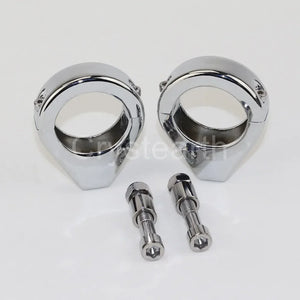 Colliers de fourche pour clignotants pour Harley Sportster Dyna Softail - vue 9