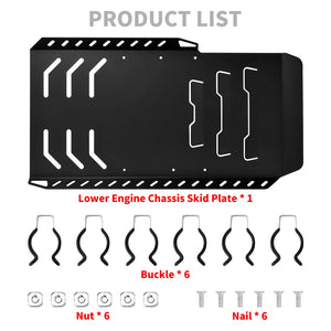 Sabot de protection moteur (skid plate) en aluminium pour Harley-Davidson Touring 2014-2023 – photo 6/6