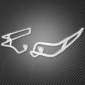 Support de rail chromé sur le couvercle d'un top case King de Harley-Davidson Touring - vue 4