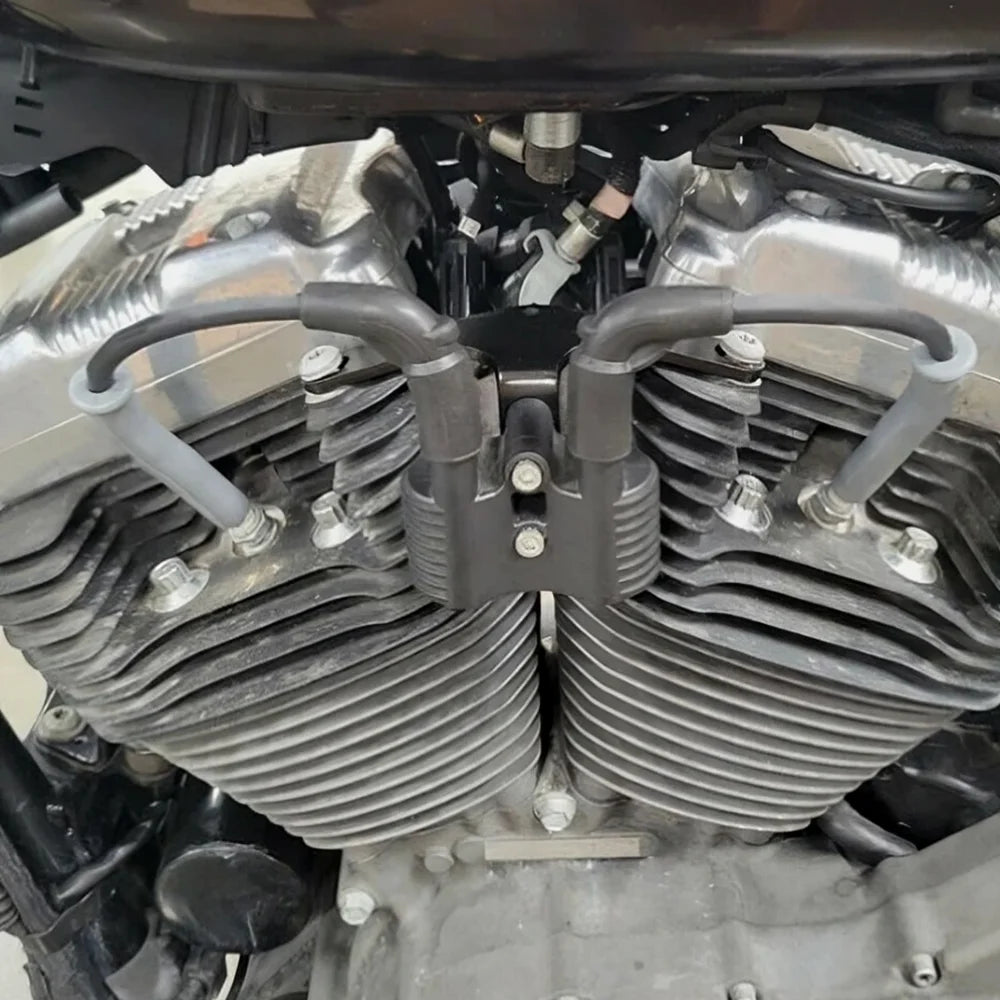 Kit de déplacement de la bobine d'allumage et de la clé de contact pour Harley Sportster XL883/XL1200/X48/V72 - vue 2