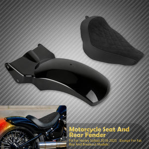 Garde-Boue Arrière avec Selle Solo Conducteur - Harley-Davidson Softail 2018-2025 – photo 7/10