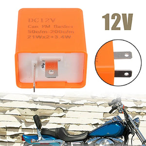 Centrale clignotant 2 broches pour Harley - vue 2