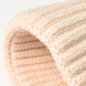Bonnet tricot thermique à revers roulé pour l'hiver - vue 3