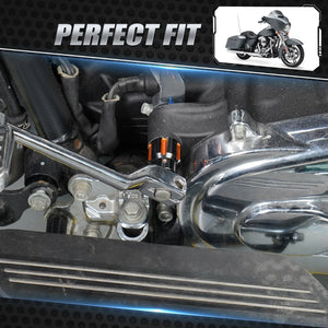 Cache de suppression du sélecteur talon pour Harley Touring - vue 1
