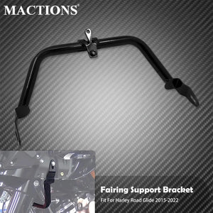 Support de carénage (fairing bracket) noir - Harley Touring FLTRK, FLTRXS Road Glide Special 2015-2023 – photo 1/7