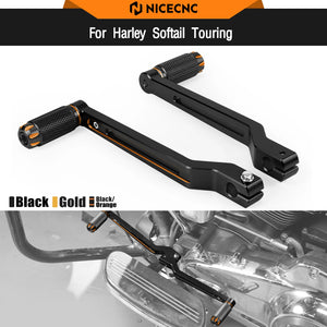 Levier de Sélecteur Rallongé (+1 Pouce) Aluminium - Harley-Davidson Street Glide, Road King, Road Glide – photo 1/9
