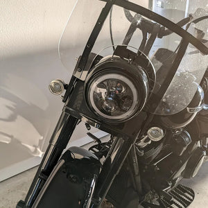 Phare LED 7 pouces pour Harley Softail - vue 3