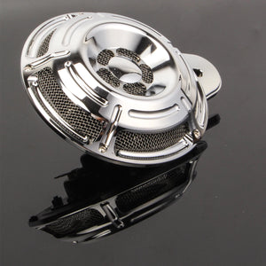 Klaxon 110 dB avec cache aluminium pour Harley Big Twin - vue 2