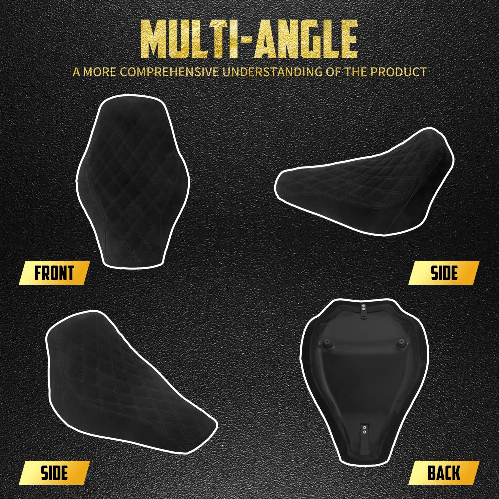Selle Solo Diamant Basse - Harley-Davidson Softail Rocker & Breakout 2008-2017 – photo 2/11