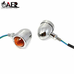 Clignotants bullet rétro pour Harley Sportster - vue 2