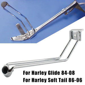 Extension de Béquille Latérale Chromée - Harley-Davidson Fat Boy, Heritage Softail Classic FLSTC – photo 1/6