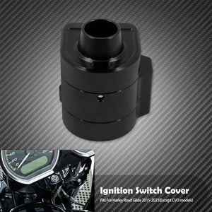 Kit de té supérieur de fourche (top triple tree) + cache contacteur d'allumage pour Harley-Davidson Touring Road Glide 2015-2023 – photo 9/9