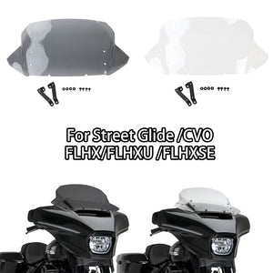 Pare-Brise Teinté 12 Pouces Rehaussé - Harley-Davidson Street Glide 2023 et plus récent – photo 1/8