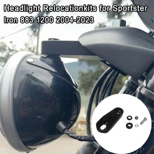 Kit de déport de phare pour Harley Sportster Dyna - vue 1