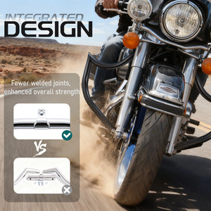 Barre de Protection Moteur "Meathook/Mustache" 1.5" - Harley-Davidson Touring 2009-Later – photo 5/11
