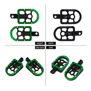 Marchepieds/repose-pieds passager arrière pour Harley-Davidson Sportster, Touring, Road Glide, Dyna et Softail FL – photo 6/12