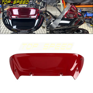 Pare-brise fendu bleu pour Harley Road Glide - vue 13