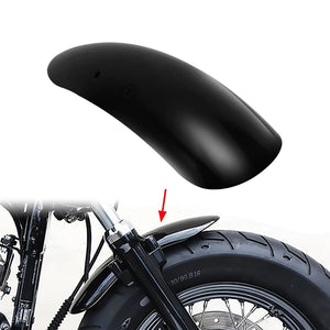 Garde-boue avant court noir brillant pour Harley-Davidson Sportster Forty-Eight - vue 1