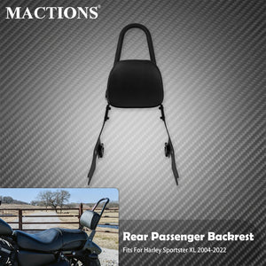 Dossier Passager Amovible (Sissy Bar) - Harley-Davidson Sportster XL 2004-2022 – photo 1/7