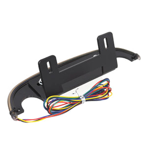 Garde-boue arrière raccourci avec feu LED fumé pour Harley Softail Fat Boy - vue 5