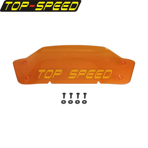 Pare-brise moto fumé style vague pour Harley-Davidson Street Glide - vue 11