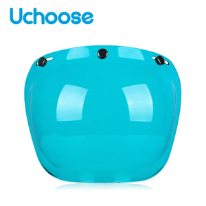 Visière bulle fumée relevable pour casque de moto - vue 24
