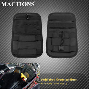 Organiseur intérieur pour sacoches rigides - Harley Touring Road King, Street Glide, Electra Glide, Dyna, Softail 1993 et + – photo 1/6