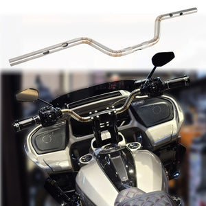 Guidon soudé inox pour Harley Touring 2023-2025 et Softail 2025-2026 - vue 1