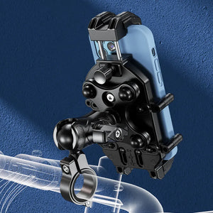 Support téléphone moto universel avec amortisseur anti-vibration – rotation 360° - vue 6