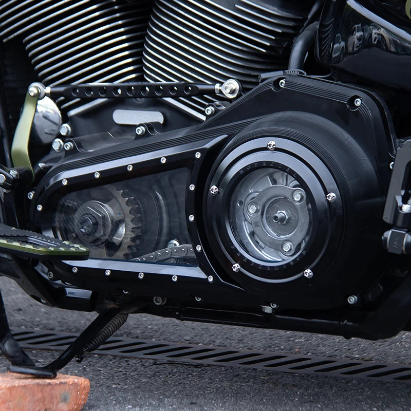 Cache de Carter Primaire (Outer Primary / Derby Cover) Aluminium - Harley-Davidson Touring Road Glide & Street Glide 2017-2024 – photo 2/24