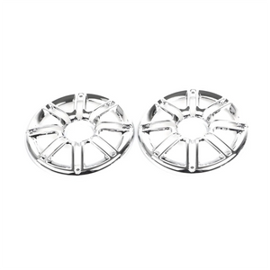 Anneaux de finition chromés pour haut-parleurs arrière ronds Harley-Davidson Electra Glide, Tri Glide et Ultra Limited - vue 5