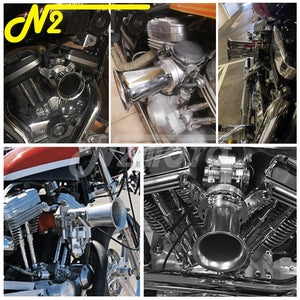 Cornet d'admission en aluminium pour carburateur de moto - vue 6