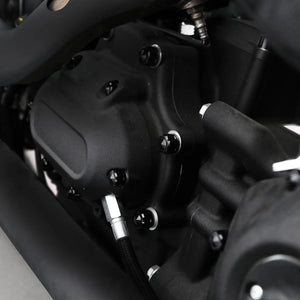 Kit de caches de vis moteur pour Harley Softail et Touring - vue 2