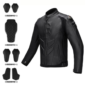 Blouson Moto Homme Toutes Saisons, Protections Amovibles - vue 7