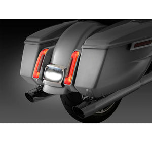 Kit de Relocalisation de Plaque d'Immatriculation LED, Cadre Incurvé - Harley-Davidson CVO Electra Glide, Road Glide, Road King 2009-2022 – photo 4/8