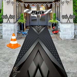 Tapis de sol garage motif hexagonal antidérapant – photo 2/6