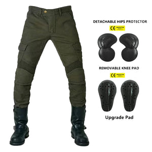Pantalon Moto Homme Noir Protections Amovibles Toutes Saisons - vue 12