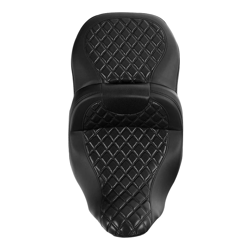 Selle chauffante conducteur/passager pour Harley-Davidson Touring Road King / Electra Glide (2009-2023)