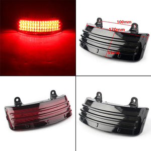 Feu tri-bar LED de garde-boue arrière pour Harley Touring - vue 2